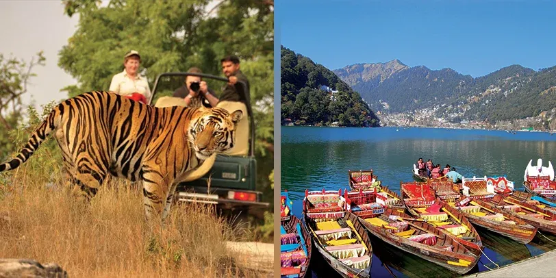 Naini Lake or a Jim Corbett landscape